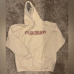 Tyler Childers 'Send In The Hounds' Cream Hoodie